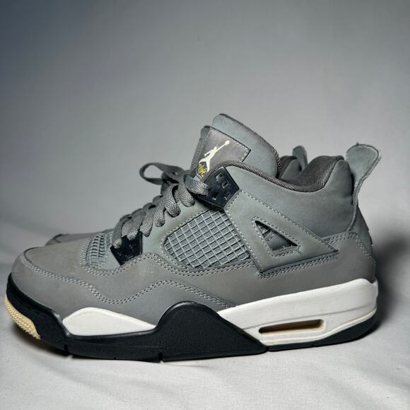 Size 7 - Nike Air Jordan 4 Retro GS Cool Grey 2019 Men's Shoes - Picture 9 of 9